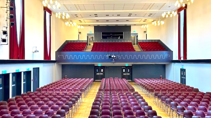 Photo inside Brierley Hill Civic Hall