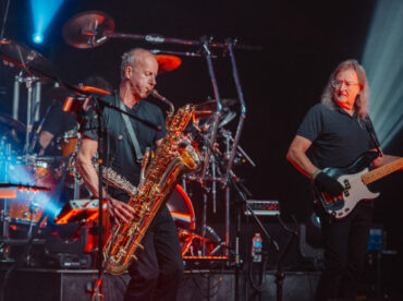 The two Steve's, on sax and bass