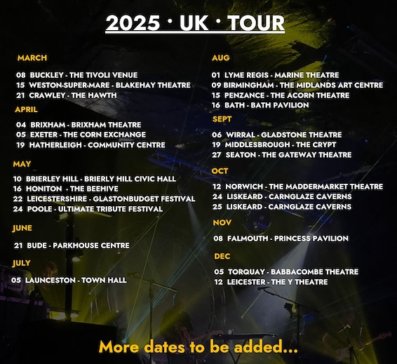 This is FLOYD 2025 Tour Dates so far