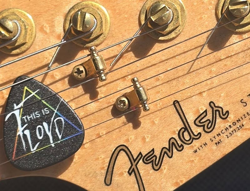 photo of This is Floyd's guitar picks