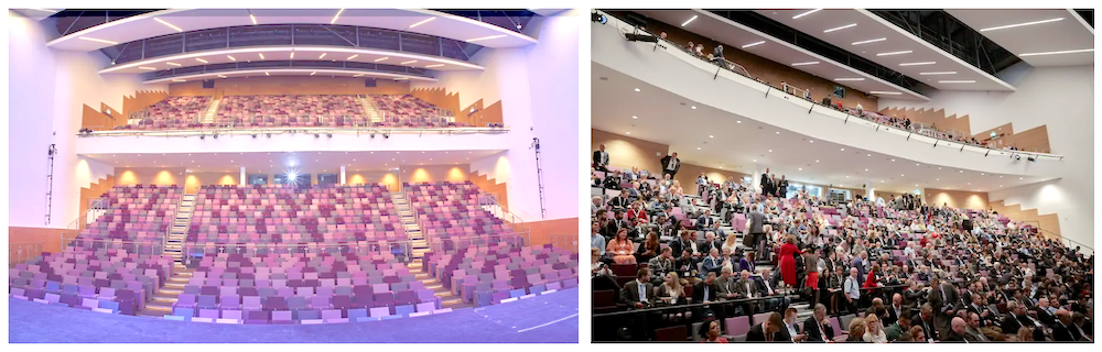 ICC Wales Auditorium 1,500 seats