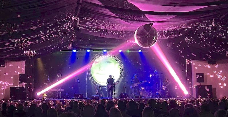 photo of This is Floyd's large mirror ball